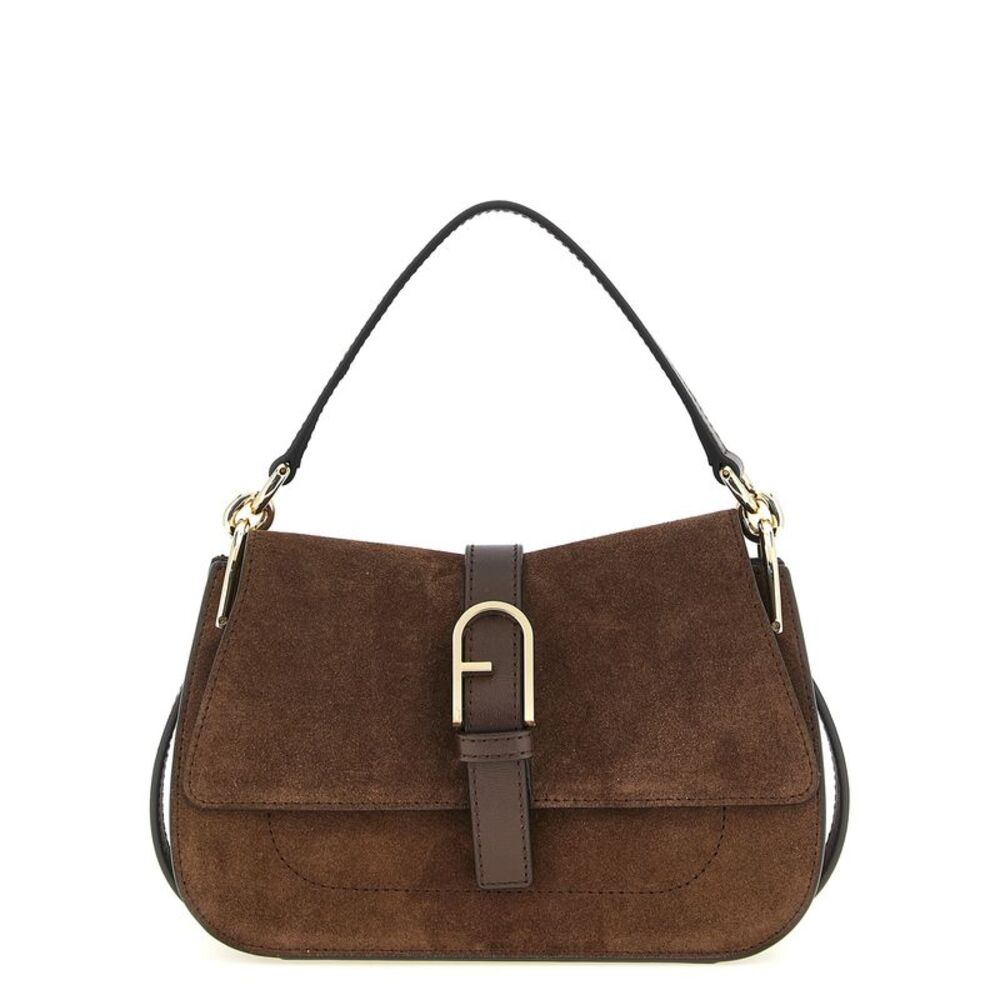 Furla Brown Calfskin Women's Handbag